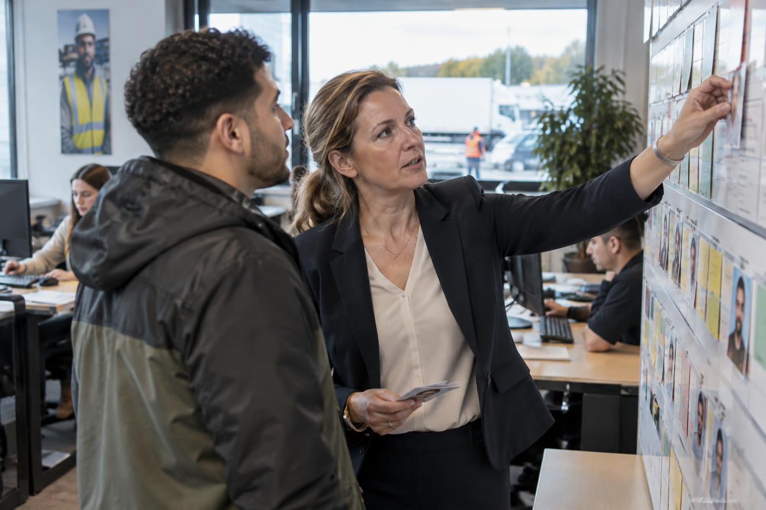 Intercedent bespreekt een concrete personeelsmatch met een kandidaat